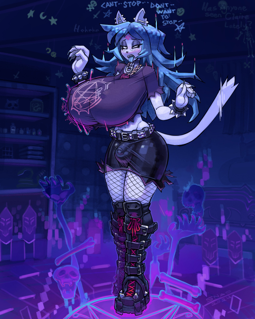 2025 ahe_gao ahegao_face areola areola bitch blue_hair blush boots cat_ears cat_girl catgirl claire_(the_summoning) dickgirl ear_piercing english_text enormous_breasts fishnets furry furry_female goth goth_girl horny horny_female huge_breasts massive_breasts musky musky_cock musky_penis nasty nasty_bitch nipples penis penis_visible_through_clothing plump_penis reeking_of_fish skirt slut smelly smelly_cock smelly_penis snao stinky tagme the_summoning thick_thighs whore