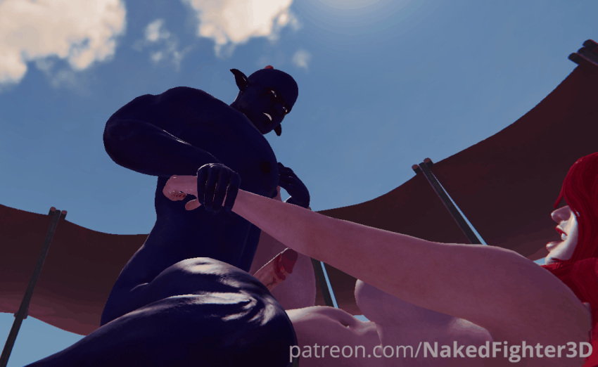 3d 3d_model ass ballbusting belly big_breasts breasts curvy curvy_body curvy_figure curvy_hips dark-skinned_male dark_skin elf_ears fantasy fantasy_world fight fighting fighting_game fighting_pose fighting_ring futa_bottom futa_penetrated futa_penis futanari futanari_on_male futasub game game_screenshot gif hard_cock hard_penis intersex male male_on_futa male_penetrating_futa male_penetrating_intersex muscular muscular_male naked_fighter_3d naked_fu naked_futa naked_male nude penis pink_skin purple_body purple_skin red_hair red_nipples rough_sex round_ass sex small_waist violet_skin